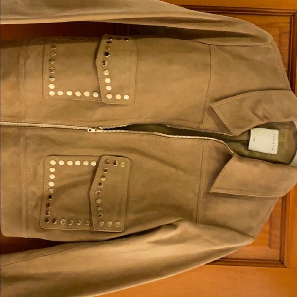 NWT Sandro Suede Jacket Trending For Spring!